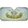 This Girl Loves Jesus Cross Floral Wreath - Christian Faith Gift for Her Car Sunshade - 3