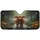 Fluffy Highland Calf Cosmos Flowers Forest Stream - Nature & Wildlife Lover Gift Car Sunshade - 3
