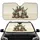 Saguaro Cactus Bull Skull Cowboy Hat Boots - Car Interior Decor Car Sunshade - 1