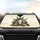 Saguaro Cactus Bull Skull Cowboy Hat Boots - Car Interior Decor Car Sunshade - 4