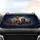Smooth Red Black Tan Dachshund Dogs Group Car Decor - Dachshund Lover Gift Car Sunshade - 4