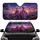 Skeletons Longsword Steering Wheel Hibiscus Flowers Road Trip Gift Car Sunshade - 1