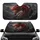 Fierce Red Dragon Head Golden Eyes Volcanic Peaks Car Sunshade - 1
