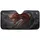 Fierce Red Dragon Head Golden Eyes Volcanic Peaks Car Sunshade - 3