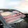 Mount Fuji Japanese Pagoda Cherry Blossom Lake Mist Sky Car Sunshade - 6