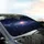 Celestial Spiral Galaxy Cosmic Dust Star Cluster Nebula - Travel Essentials Car Sunshade - 6