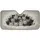 Peeking Cats Furry Faces Wall Paw Prints - Cat Lover Car Decor Gift Car Sunshade - 3