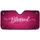 Blessed Celestial Radiance Magenta Fuchsia Gold Accent - Everyday Faith Expression Drivers Gift Car Sunshade - 3