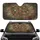 Antique Wood Grain Floral Damask Peony Lily Botanical - Everyday Car Style for Car Lovers Car Sunshade - 1