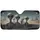 Gray Aliens Desert Convoy - Sci-Fi Fan Gift for Space Exploration Lovers Car Sunshade - 3