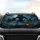 Menacing Dark Beast Glowing Eyes Jack-o'-Lantern - Horror Fan Gift Car Sunshade - 4
