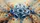 Impasto Blue Orange Flowers Richly Textured - Car Decor Gift Car Sunshade - 7
