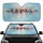 Cascading Textured Paint Dabs Abstract Floral Drip Shapes - Car Decor Gift for Floral Lover Car Sunshade - 1