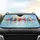 Cascading Textured Paint Dabs Abstract Floral Drip Shapes - Car Decor Gift for Floral Lover Car Sunshade - 4