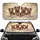 Yorkshire Terriers Golden Crowns Flowing Ribbons - Luxury Pet Lover Gift Car Sunshade - 1