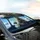 Penguin Walrus Steering Wheel World Map Arctic Landscape - Travel Essentials Gift Car Sunshade - 6