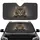 Tabby Cat Wide Yellow Eyes, Lifelike Fur - Car Decor Gift for Cat Lovers Car Sunshade - 1