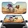 Startled Purple Horse Shocked Yaks Camel Driving Desert Dunes - Animal Lover Gift Car Sunshade - 1