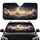 Crescent Moon Stars Clouds Nebulae Stardust Cosmic Night Sky - Car Decor Gift Car Sunshade - 1