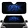Midnight Blue Roses Luminous Petals Starlight Cosmic Nebulae - Vehicle Decor Gift Car Sunshade - 1