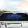 Midnight Blue Roses Luminous Petals Starlight Cosmic Nebulae - Vehicle Decor Gift Car Sunshade - 5