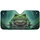 Smiling Green Tree Frog Golden Eyes Luminous Teal Scene - Wildlife Lover Gift Car Sunshade - 3