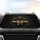 Regal Golden Crown Tufted Leather Gold Ribbon Luxury Auto Gift Car Sunshade - 4