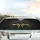 Regal Golden Crown Tufted Leather Gold Ribbon Luxury Auto Gift Car Sunshade - 5