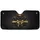 Regal Golden Crown Tufted Leather Gold Ribbon Luxury Auto Gift Car Sunshade - 3