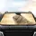 Noble White Lion Golden Eyes Golden Mist Radiant Sky - Wildlife Lover Gift Car Sunshade - 4