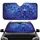 Lotus Mandala Floral Botanical Vines Organic Swirls Scrolling Band - Car Decor Gift Car Sunshade - 1