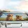 Golden Retrievers Smiling Red Bandana Steering Wheel Adventure Drive - Dog Lover Gift Car Sunshade - 5