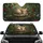 Pink Nose Sleeping Tabby Cat Lush Forest Undergrowth Red Berries - Cat Lover Gift Car Sunshade - 1