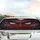 Angry Eyes Thick Eyebrows Scratched Metal - Car Decor Gift Car Sunshade - 5