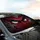 Angry Eyes Thick Eyebrows Scratched Metal - Car Decor Gift Car Sunshade - 6