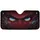 Angry Eyes Thick Eyebrows Scratched Metal - Car Decor Gift Car Sunshade - 3