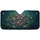 Koi Fish Water Lilies Pond White Blossoms - Wildlife Lover Gift for Fish Lovers Car Sunshade - 3