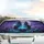 Witches Cauldron Graveyard Bats Moon - Halloween Decor Gift for Fantasy Lover Car Sunshade - 5