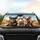 Diverse Chihuahuas Open Road Landscape - Dog Lover Travel Gift for Chihuahua Lovers Car Sunshade - 4