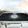 Imposing Circular Metallic Architectural Tunnel Sky Opening - Modern Car Decor Gift Car Sunshade - 5
