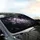 Dense Cherry Blossom Dark Night Sparkling Stars Foliage Car Decor Gift Car Sunshade - 6