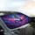 Iridescent Eastern Dragon Planets Stars Cosmic - Car Shade for Dragon Lover Car Sunshade - 6