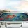 Four Octopuses Deep Sea Coral Fish - Car Interior Upgrade Car Sunshade - 5
