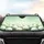 Hydrangea Blossoms Leaves Shimmering Light Haze - Car Interior Upgrade Car Sunshade - 4