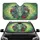 Dragonflies Roses Fantasy Floral Mosaic - Road Trip Commute Accessory Car Sunshade - 1