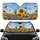 Lush Sunflowers Wildflowers Butterflies Bees Clouds - Road Trip Gift Car Sunshade - 1