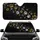 Shimmering Silver Gold Paw Prints - Car Interior Upgrade Road Trip Accessory Car Sunshade - 1