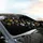 Shimmering Silver Gold Paw Prints - Car Interior Upgrade Road Trip Accessory Car Sunshade - 6