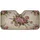 Antiqued Beige Gold Roses Lavender Rococo Floral - Car Interior Upgrade Car Sunshade - 3