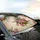 Antiqued Beige Gold Roses Lavender Rococo Floral - Car Interior Upgrade Car Sunshade - 6